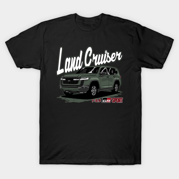 Land Cruiser GR Sport T-Shirt by WINdesign